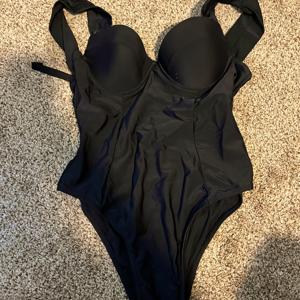 Pink Lily size medium push up swimsuit.